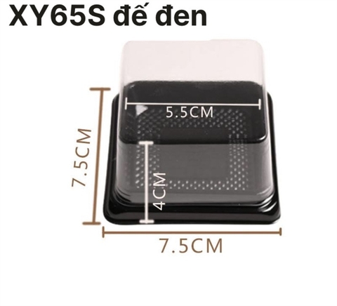 Hộp nhựa TT XY65S đế Đen ( thùng 3600c)
