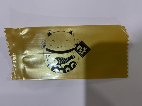 Túi kẹo mèo thần tài vàng