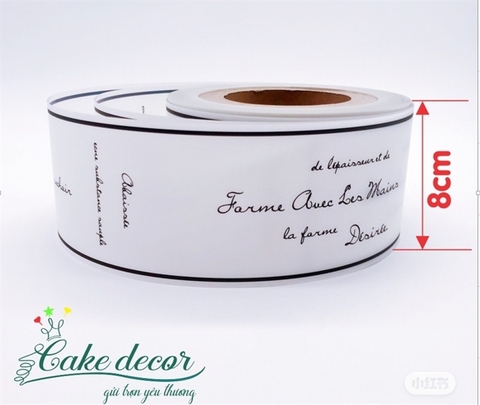 Cuộn mouse cứng 8cm 1kg nhiều họa tiết