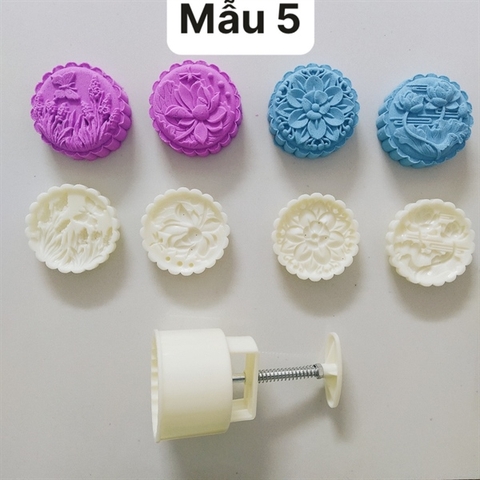 2021 Khuôn TT hoa 4 mặt mẫu 5 200gr