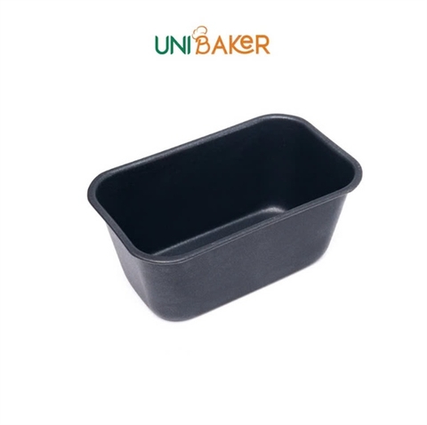 MK104 - Khuôn loaf nhôm phủ chống dính chữ nhật Unibaker MK104 đen