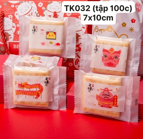 Túi cookie hình kỳ lân