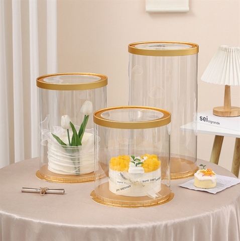 Hộp trụ 3 chi tiết nắp TRONG (nhiều màu)