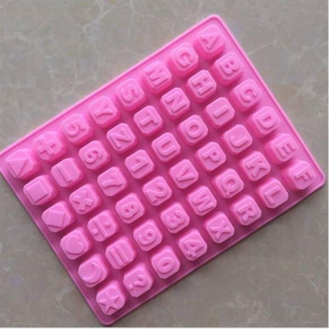Khuôn silicon 48 ô chữ