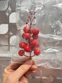 Qủa cherry đỏ trang trí T5000