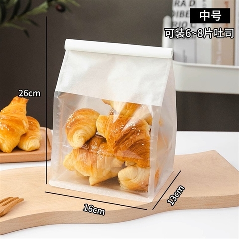 Túi zip size vừa 16x26+13xm