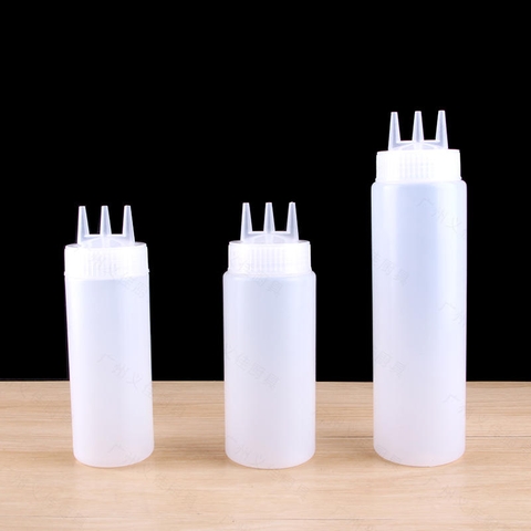 Bình đựng sốt 3 vòi bơm 480ml