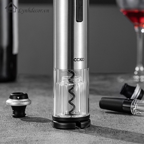 Bộ Dụng Cụ 6 Món Mở Nút Chai Rượu Vang Tự Động