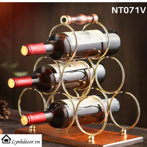 Kệ để chai RƯỢU vang Lynhdecor NT071V