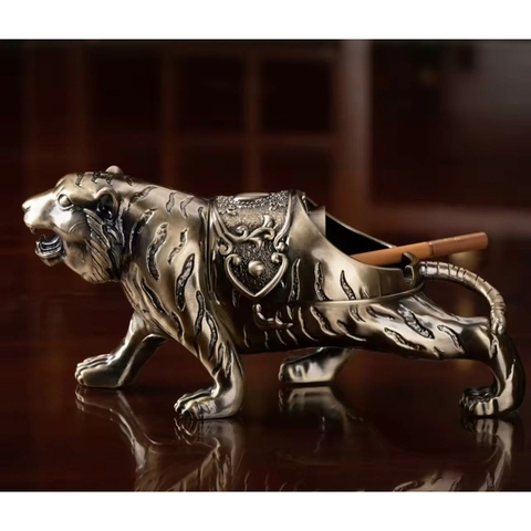 Gạt tàn hổ 2 màu xanh đỏ