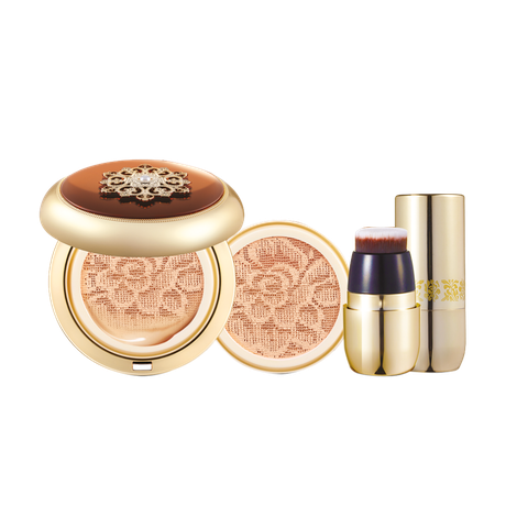 [KOL x The Whoo] Cushion Trang Điểm Dưỡng Trắng Whoo Cheongidan Essence SPF50+/PA+++