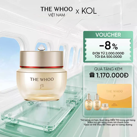 [KOL x The Whoo] Kem dưỡng tự nhuận da Anti Anging Repair Cream