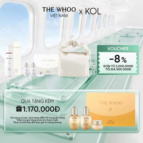 [KOL x The Whoo] Bộ tinh chất khởi nguồn Whoo Bichup First Moisture Special Set