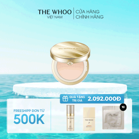 Phấn Phủ Trang Điểm Trẻ Hóa Gongjinhyang Mi Two Way Pact