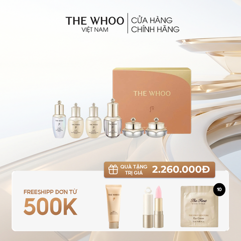 Bộ Dưỡng Tái Sinh The Whoo Cheongidan Rejuvenating 6Pcs Gift Set