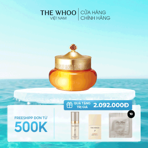 Mặt nạ ngủ Whoo cho mặt và cổ Gongjinhyang Neck & Face Sleeping Repair