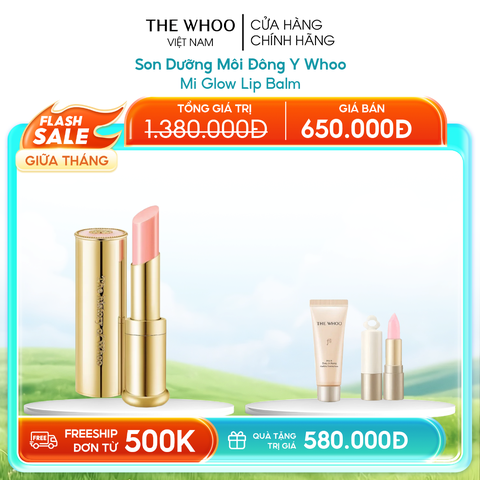 Son Dưỡng Môi Đông Y Whoo Mi Glow Lip Balm