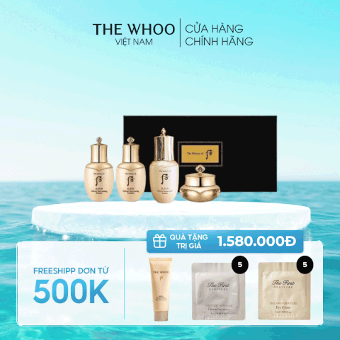 Bộ Dưỡng Da Whoo Cheonyuldan Ultimate Regenerating Gift Set Mini 4pcs