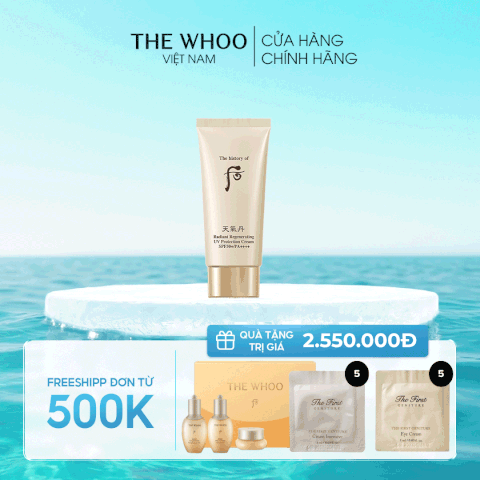 Kem chống nắng chống lão hóa Cheongidan Radiant Regenerating UV Protection Sun Cream SPF50+/PA++++