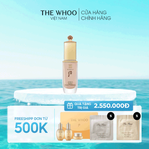 Kem Nền Cao Cấp Whoo Cheongidan Essence Foundation