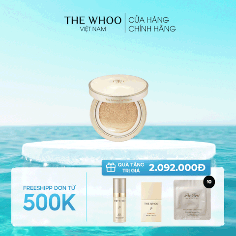 Cushion Trang Điểm Trẻ Hóa Gongjinhyang Mi Luxury Golden Cushion Glow
