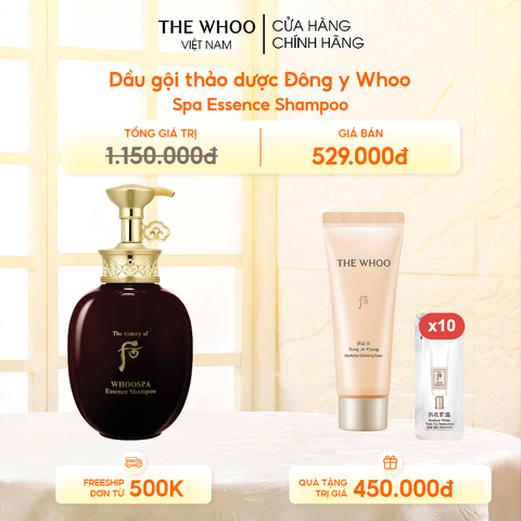 Dầu gội thảo dược Đông y WhooSpa Essence Shampoo