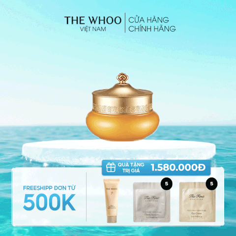 Kem tẩy trang Whoo Gongjinhyang Facial Cream Cleanser