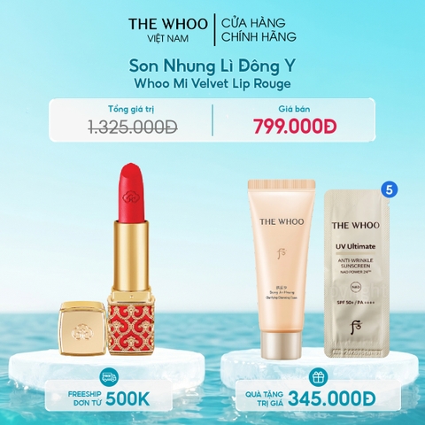 Son Nhung Lì Đông Y Whoo Mi Velvet Lip Rouge