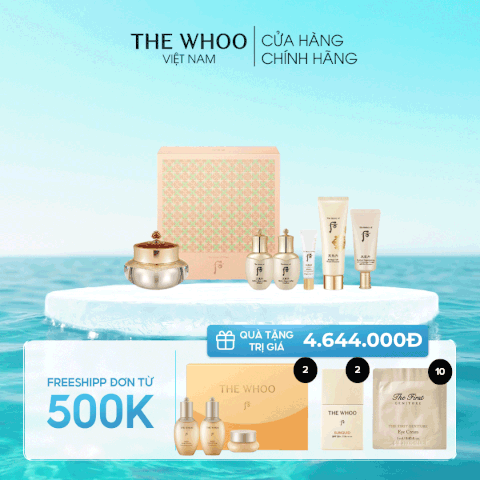 Bộ Kem Dưỡng Mắt Xóa Nhăn Cheongidan Radiant Regenerating Eye Cream Special Set