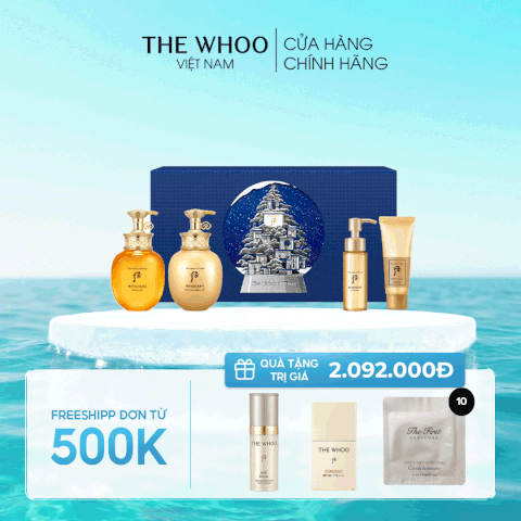 Bộ Sữa Tắm Và Dưỡng Cơ Thể Whoo Spa Body Set 2pcs Special Set