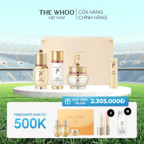 Bộ Dưỡng Da Whoo Bichup Bichup Anti-Aging Special Set