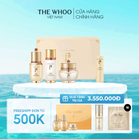 Bộ Dưỡng Da Whoo Bichup Bichup Anti-Aging Special Set