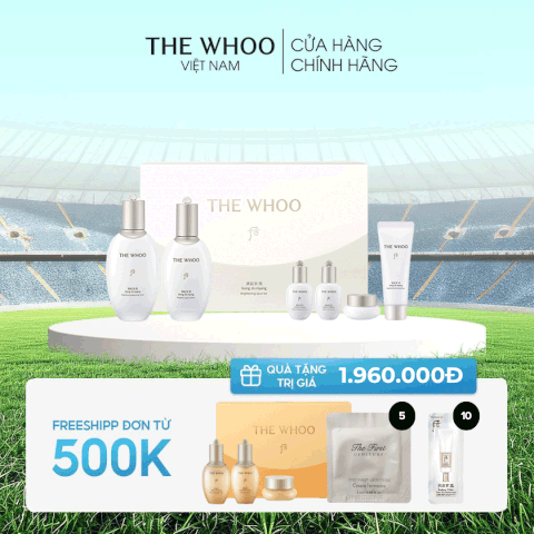 Bộ Dưỡng Da Whoo Gongjinhyang Seol Brightening 2pcs Set 2024