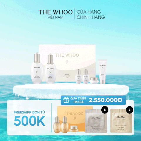 Bộ Dưỡng Da Whoo Gongjinhyang Seol Brightening 2pcs Set 2024