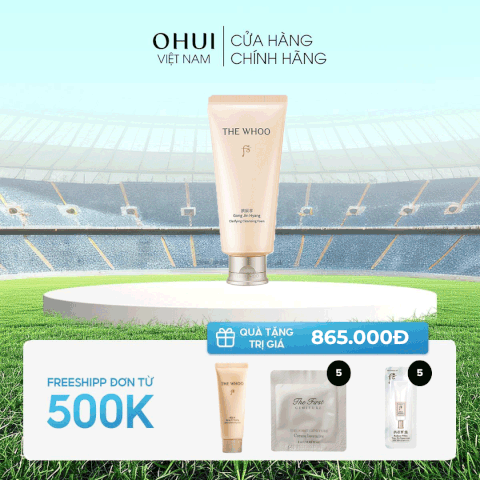 Sữa rửa mặt Whoo dưỡng ẩm Gongjinhyang Facial Foam Cleanser