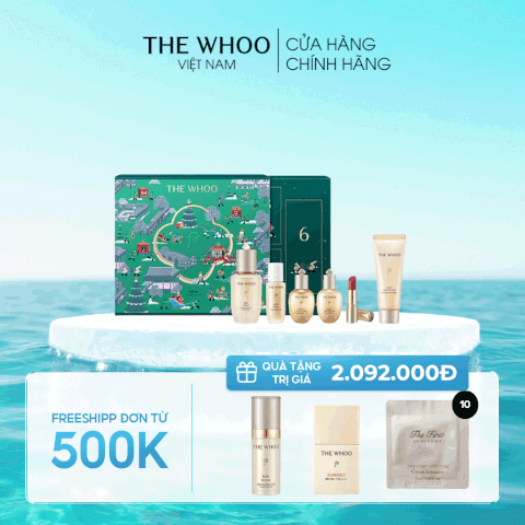 Bộ tinh chất trẻ hóa Whoo Bichup Ultimate Recovery Youth Serum Advent Calendar