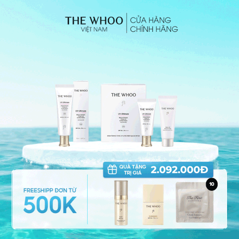 Bộ Kem Chống Nắng Nâng Tone Whoo UV Ultimate Ultimate Brightening