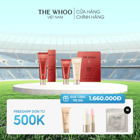 Bộ Kem Chống Nắng Whoo Đỏ UV Ultimate Red Vitamin Sunscreen SE
