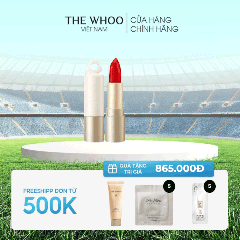 Son Dưỡng Môi Mini Đông Y Whoo Essential Lip Glow Balm Bloomred No99