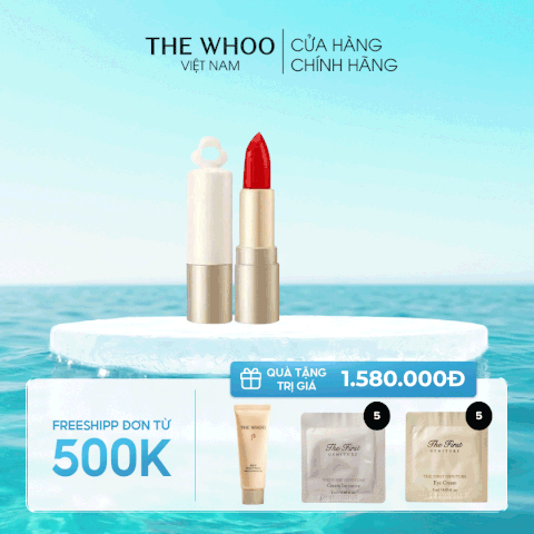 Son Dưỡng Môi Mini Đông Y Whoo Essential Lip Glow Balm Bloomred No99
