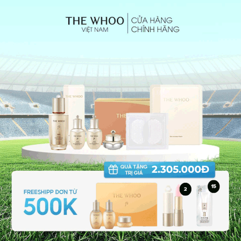 Bộ dưỡng da Whoo Bichup Ultimate Recovery Youth Serum Patch Set