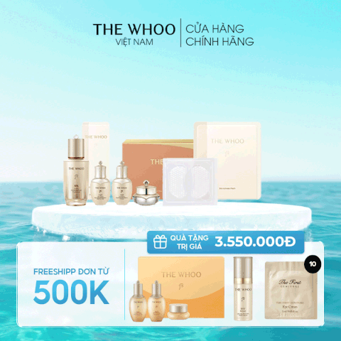 Bộ dưỡng da Whoo Bichup Ultimate Recovery Youth Serum Patch Set