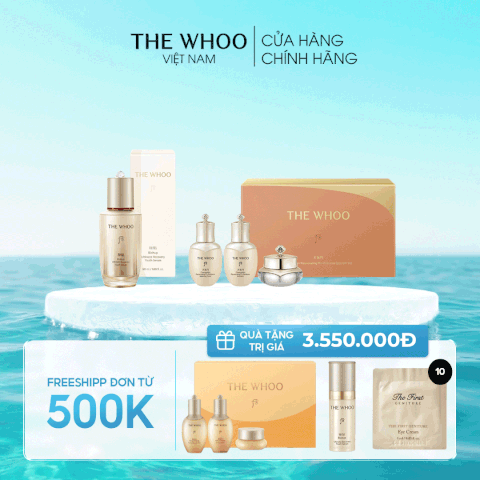 Bộ Dưỡng Da Whoo Bichup Ultimate Youth Serum 50ml Set