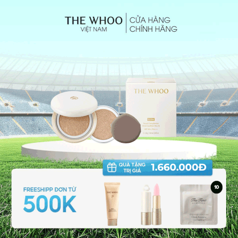Phấn Nước Cushion The Whoo Royal Complexion Glow