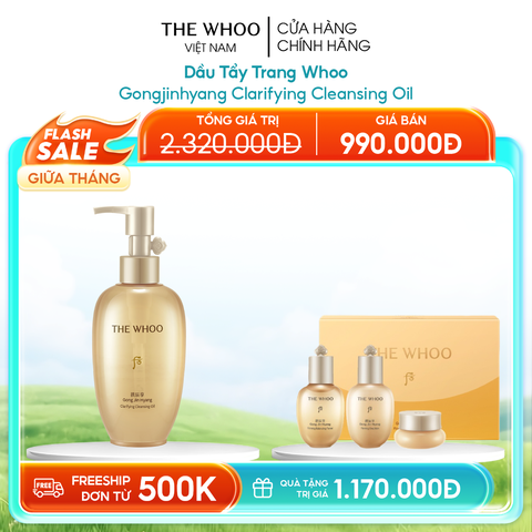 Dầu tẩy trang Whoo Gongjinhyang Cleansing Oil