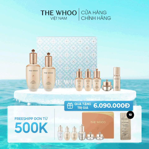 Bộ Dưỡng Da Trẻ Hóa Whoo Cheonyuldan Special Set