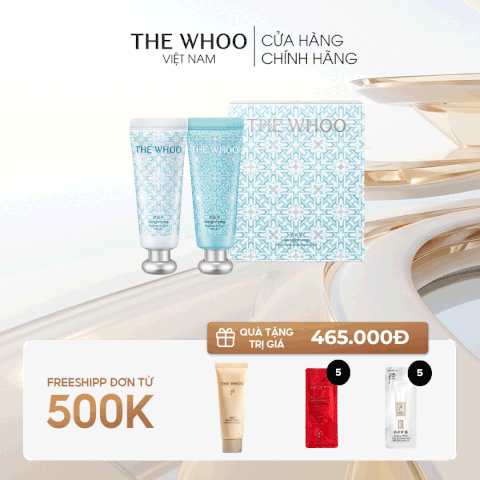Bộ Kem Dưỡng Da Tay Whoo Gongjinhyang Royal Hand Cream Special Set