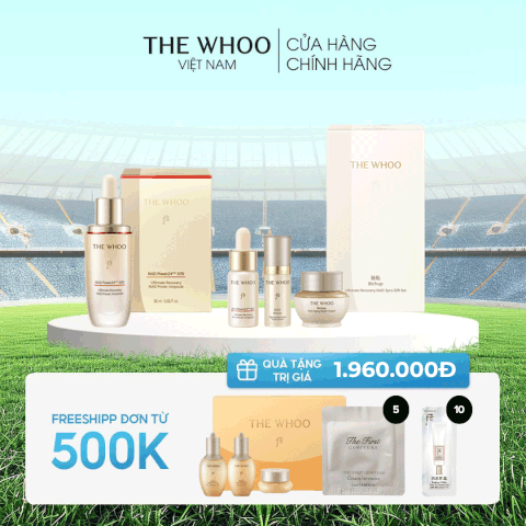 Bộ Dưỡng Da The Whoo Bichup NAD Power Ampoule 30ml Set