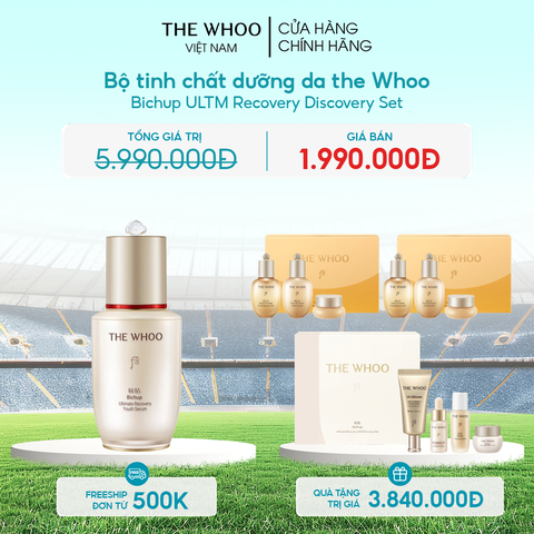 Bộ Tinh chất Trẻ Hóa Whoo Bichup Ultimate Recovery Discovery Set