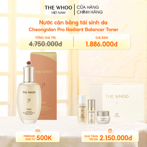 Nước cân bằng tái sinh da Cheongidan Pro Radiant Balancer Toner